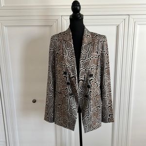 CAbi Samantha python blazer